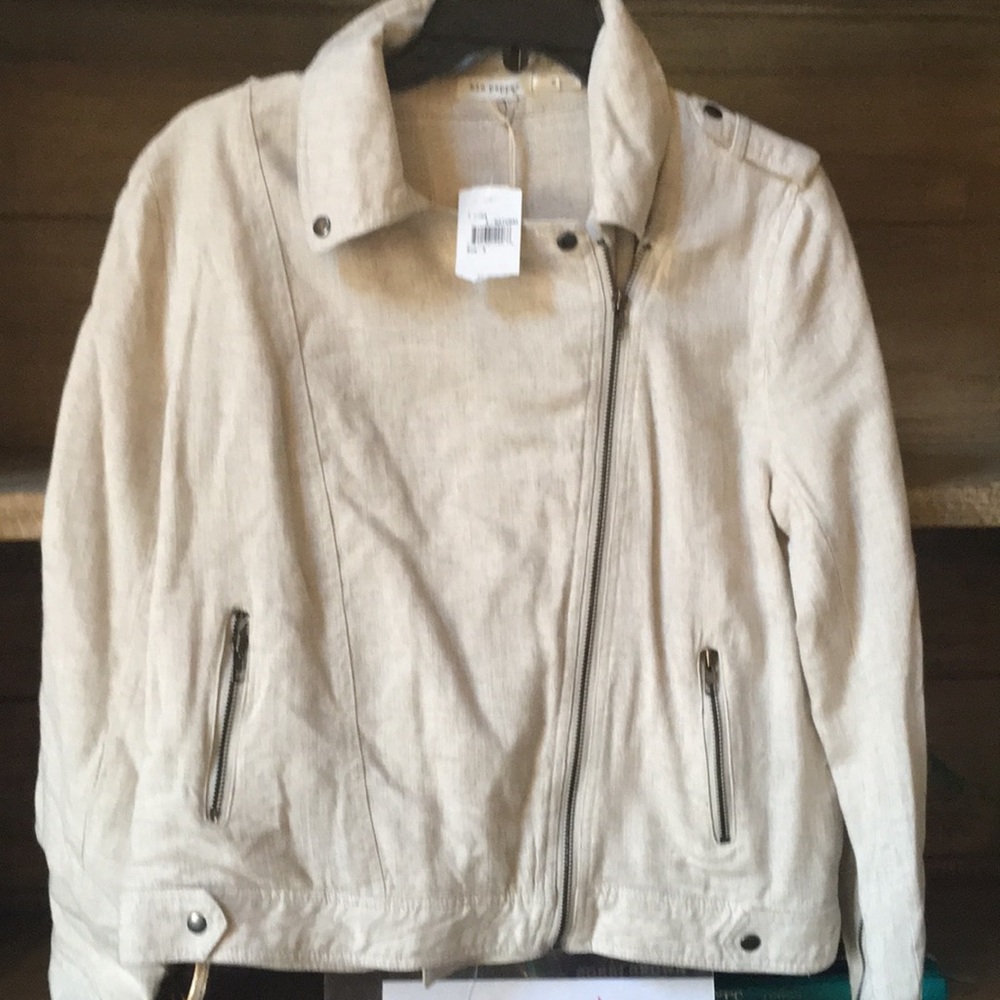 New linen jacket